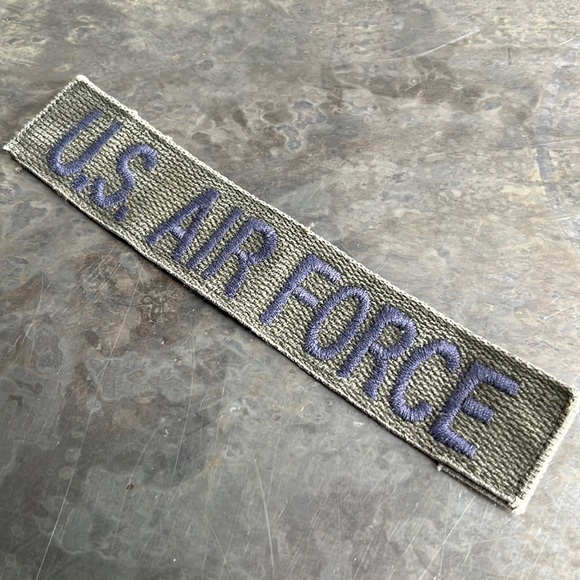 U.S. AIR FORCE embroidered tape patch - Vintage - Picture 5 of 10